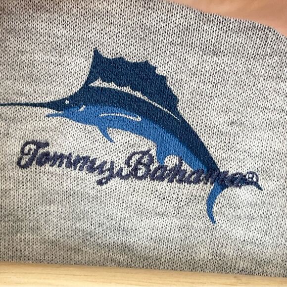 Tommy Bahama Reversible Quarter Zip Pullover Long Sleeves Men size XL Blue Gray - Picture 5 of 12